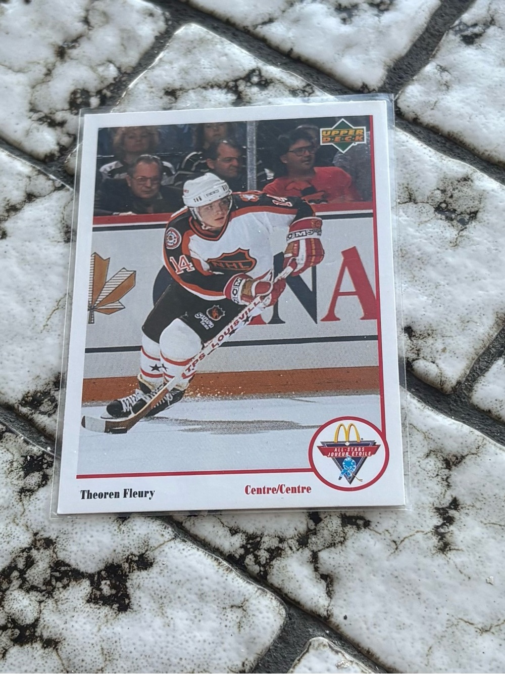 Theoren Fleury Hockey Card